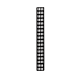 18U vertical cable tray - 30 cm