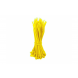 Tie wraps 140mm yellow - 100 pcs