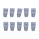 RJ45 plug boot grey 10 pieces
