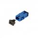 Singlemode keystone coupling SC-SC simplex blue