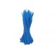 Tie wrap 140mm blue - 100 pcs
