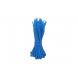 Cable ties 200mm blue - 100 pieces