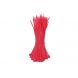 Tie wraps 140mm red - 100 pieces