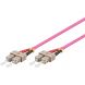Fibre optic cable SC-SC OM4 1m