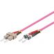 Fibre optic cable SC-ST OM4 1m