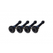 Set adjustable feet for all server racks