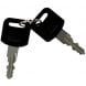 Addtional side lock key for server racks (incl. spare key)