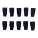 RJ45 plug boot black 10 pieces