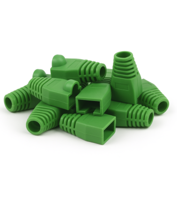 DANICOM RJ45 Cable Boot Green -10 pieces