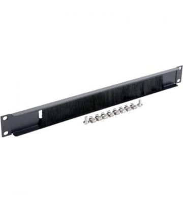 19 inch cabel entry panel with brush strip - 1U
