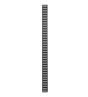 37U vertical cable tray