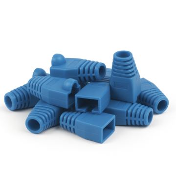DANICOM RJ45 Cable Boot Blue -10 pieces