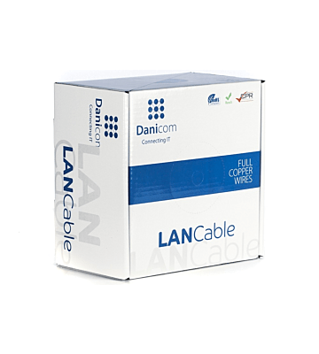 DANICOM CAT6A S/FTP 100mon a reel stranded -  LSZH (Fca)