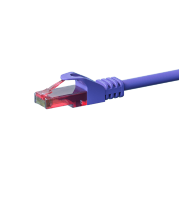 UTP CAT6 2m purple - 100% copper