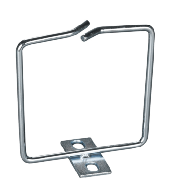 Metal cable holder, screw mounting 80 x 80 mm