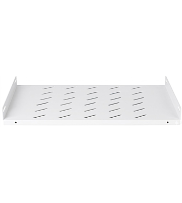 Shelf for 600mm deep wall mount server racks - 1U white