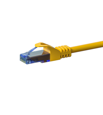 UTP CAT6a 5m yellow - 100% copper