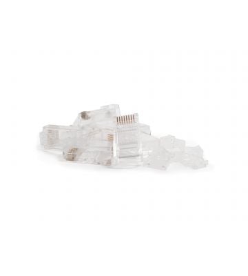 CAT6 RJ45 onnector with load bar - unshielded - for stranded cable - 10 pieces