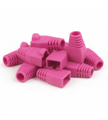 DANICOM RJ45 Cable Boot Pink -10 pieces