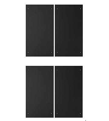 Datacenter side panel set for 52U cabinets, 1000mm deep