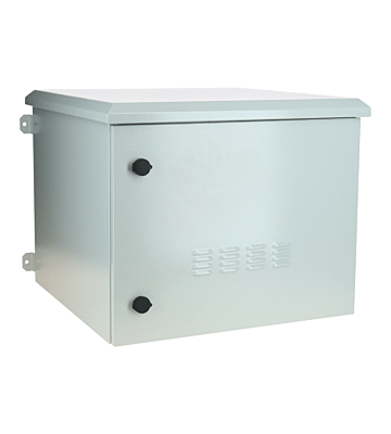9U outdoor server rack wallmount IP55 600x600x500mm (WxDxH)