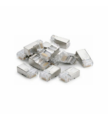 DANICOM SFTP RJ45 CAT6a connector - shielded for stranded cable - 10 pieces