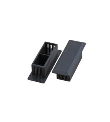 Protection cap for SC duplex and LC quad patch panel