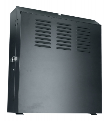 Wall cabinet for patching 6U
