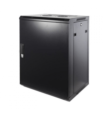 15U wall mount server rack with metal door 600x600x770mm (WxDxH)