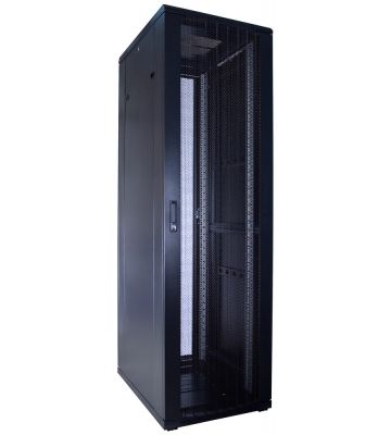 42U server rack with perforated door 600x800x2000mm (WxDxH)