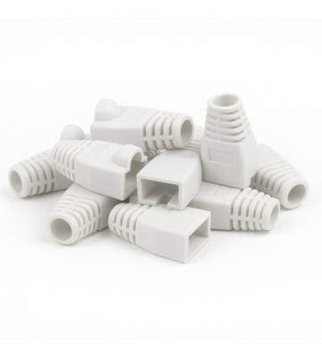 DANICOM RJ45 Cable Boot White -10 pieces