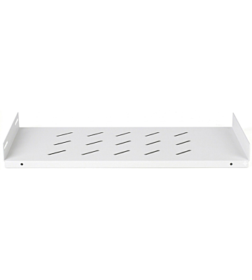 Shelf for 450mm deep wall mount server racks - 1U white