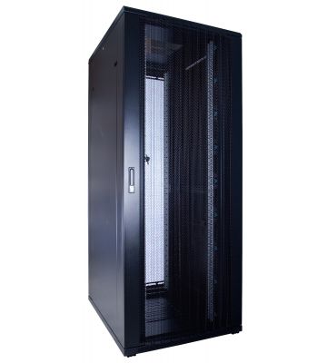 47U server rack with perforated door 600x1000x2200mm (WxDxH)