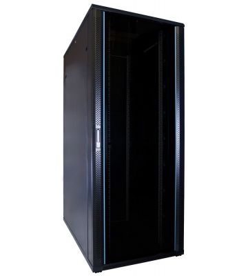 47U server rack with glass door 800x1200x2200mm (WxDxH)