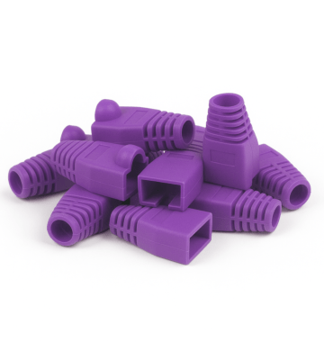 DANICOM RJ45 Cable Boot Purple -10 pieces
