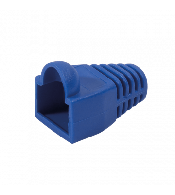 RJ45 plug boot blue