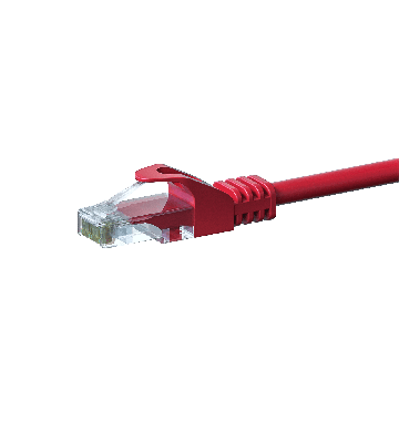 UTP CAT5e 20m red - 100% copper