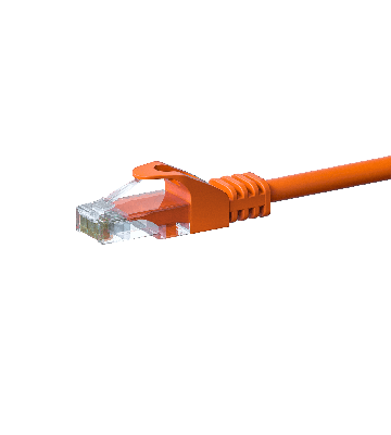 UTP CAT5e 10m orange - 100% copper