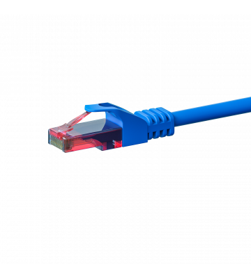 UTP CAT6 0,25m blue - 100% copper