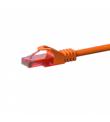 UTP CAT6 0,25m orange - 100% copper