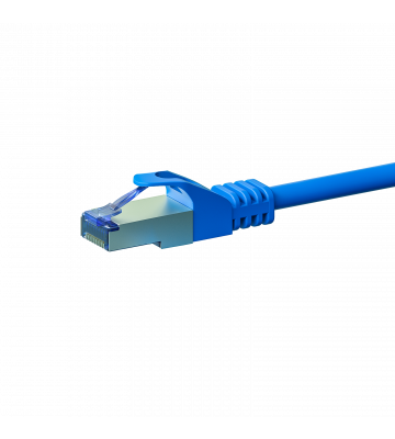 CAT6a S/FTP (PIMF) 0,25m blue