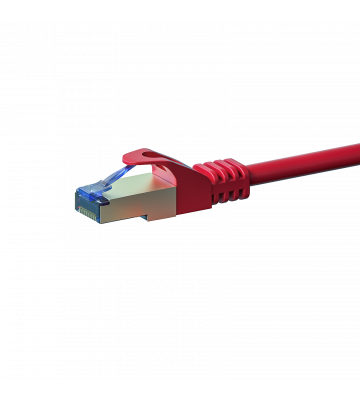 CAT6a S/FTP (PIMF) 0,25m red