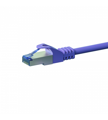 CAT6a S/FTP (PIMF) 0,25m purple