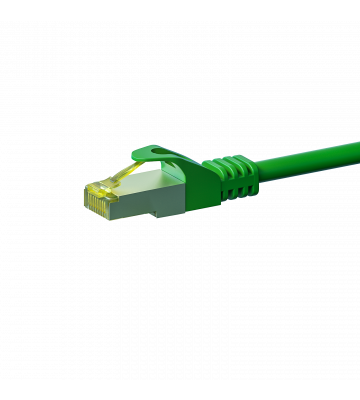 Cat7 S/FTP (PIMF) 0,25m green