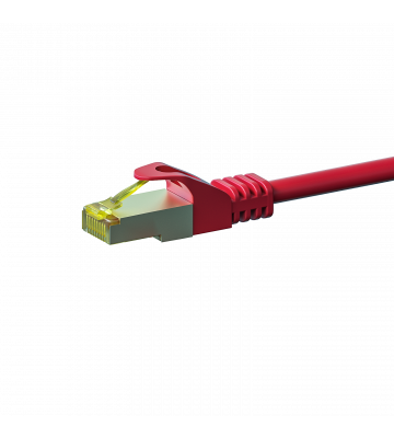 Cat7 S/FTP (PIMF) 0,25m red