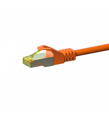 Cat7 S/FTP (PIMF) 0,25m orange