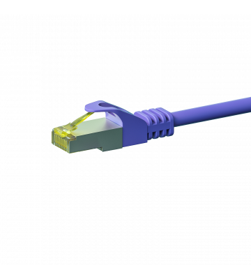 Cat7 S/FTP (PIMF) 0,25m purple