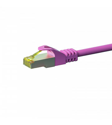 Cat7 S/FTP (PIMF) 0,25m pink