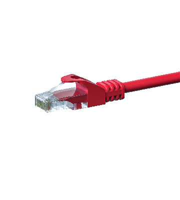 CAT5e UTP 10m red - CCA