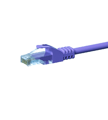 CAT5e UTP 3m purple - CCA